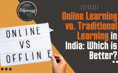 Online vs. Traditional Learning in India.